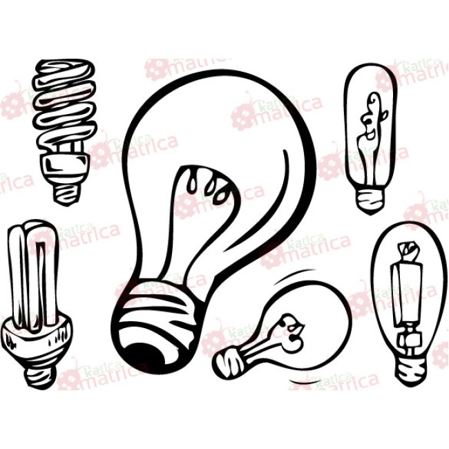 Égők és világosság - Falmatrica / Faltetoválás