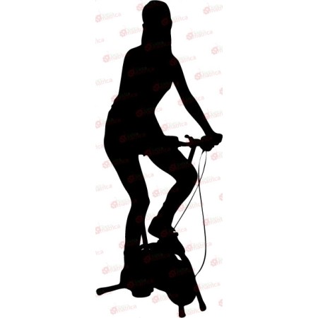 Szobabicikli - Falmatrica / Faltetoválás