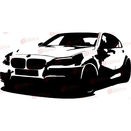 BMW 3 - Falmatrica / Faltetoválás