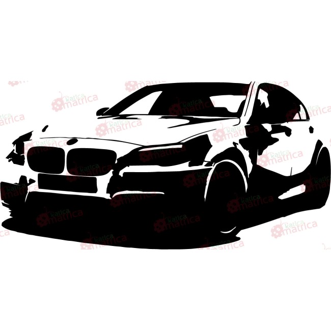 BMW 3 - Falmatrica / Faltetoválás