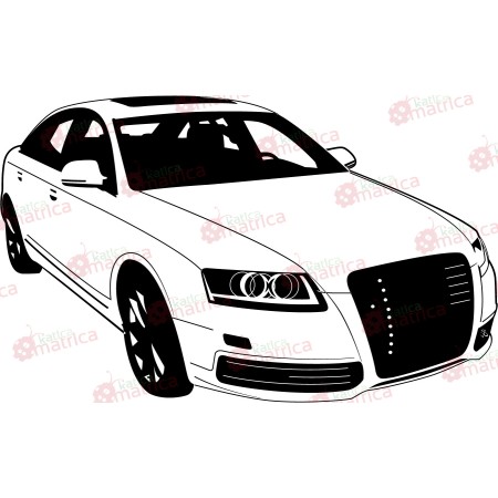 Audi A6 - Falmatrica / Faltetoválás