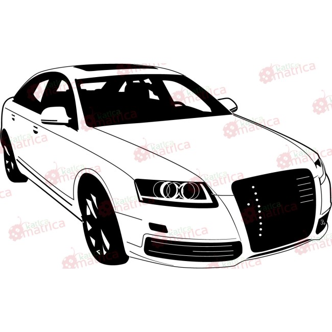 Audi A6 - Falmatrica / Faltetoválás