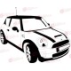 Mini Cooper - Falmatrica / Faltetoválás