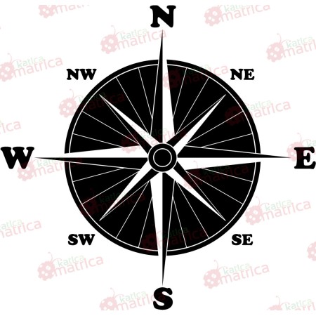 Iránytű - Falmatrica / Faltetoválás -