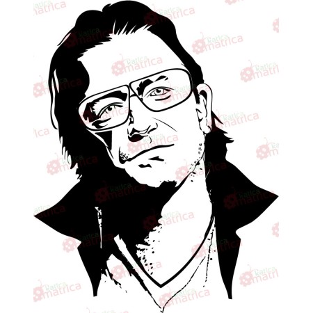 Bono - U2 - Falmatrica / Faltetoválás