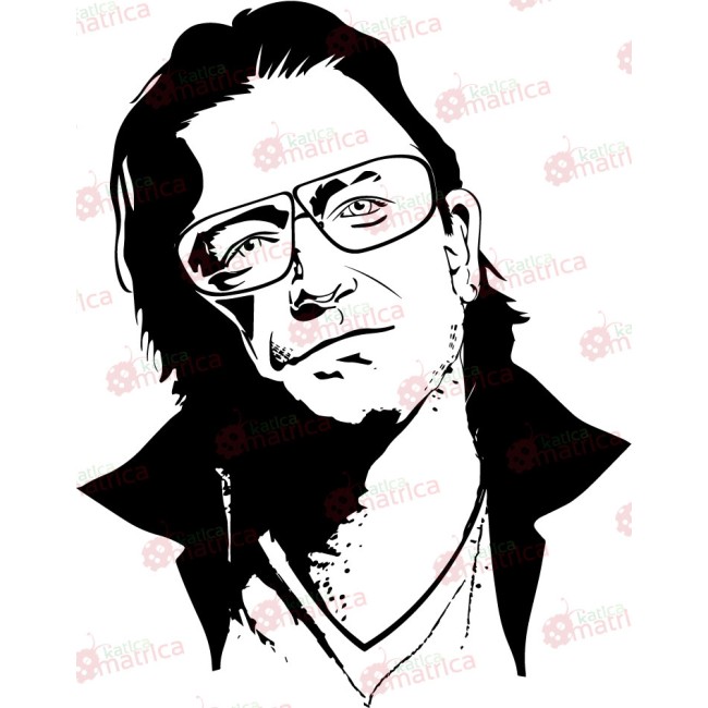 Bono - U2 - Falmatrica / Faltetoválás