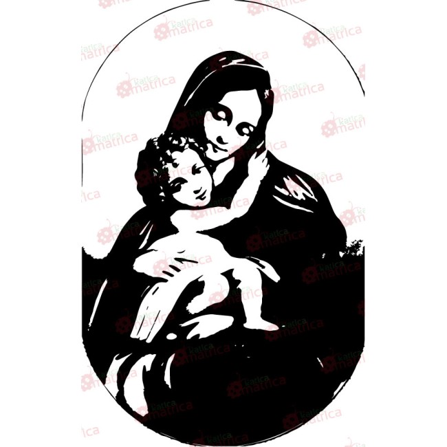 Szűz Mária - Falmatrica / Faltetoválás