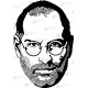 Steve Jobs - Falmatrica / Faltetoválás
