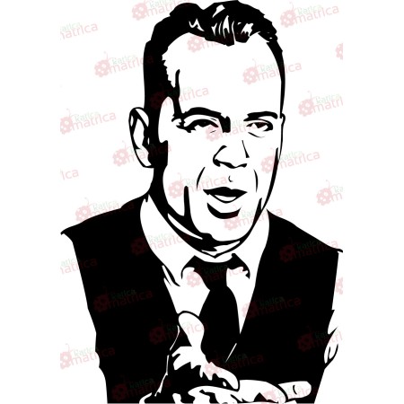 Bruce Willis falmatrica - Falmatrica / Faltetoválás