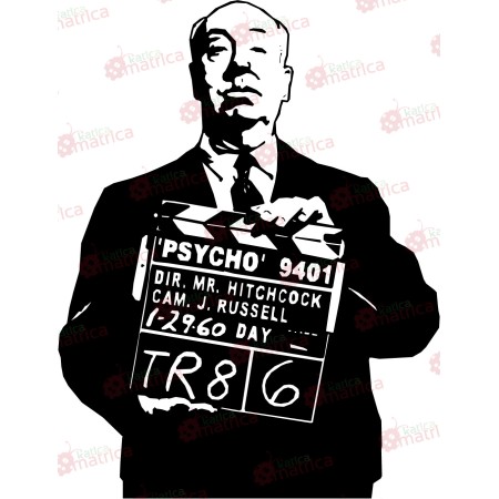 Alfred Hitchcock - Falmatrica / Faltetoválás