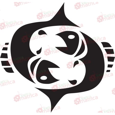 Csillagjegyek - Falmatrica / Faltetoválás -