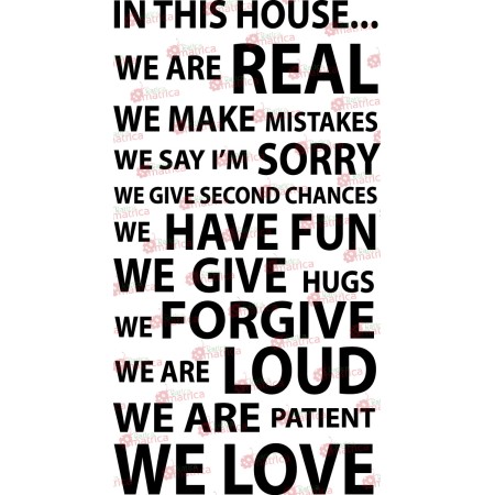 In This House 2 - Falmatrica / Faltetoválás -