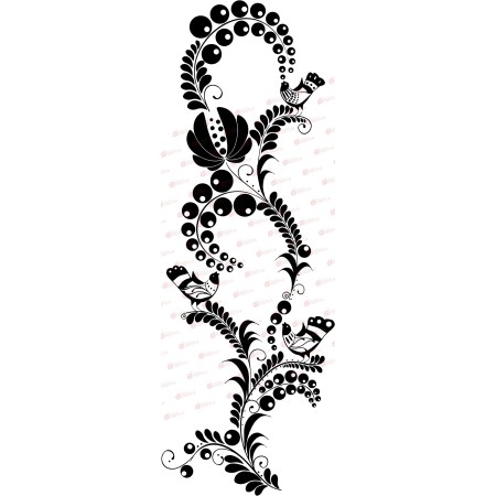 Magyar motívum - Falmatrica / Faltetoválás