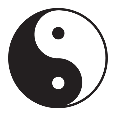 Yin Yang - Falmatrica / Faltetoválás