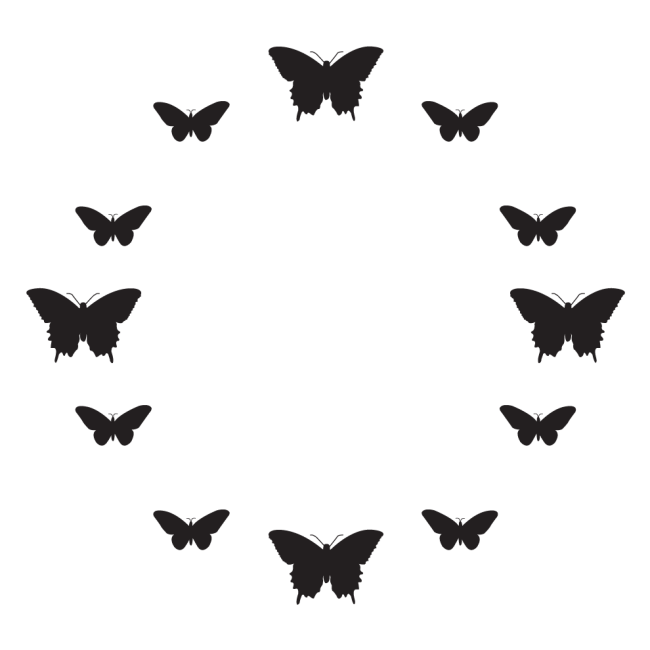 Pillangók  + Falióra 