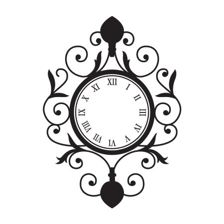 Római óra + falióra