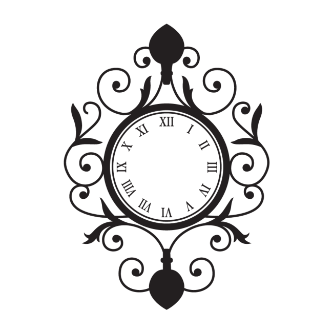 Római óra + falióra