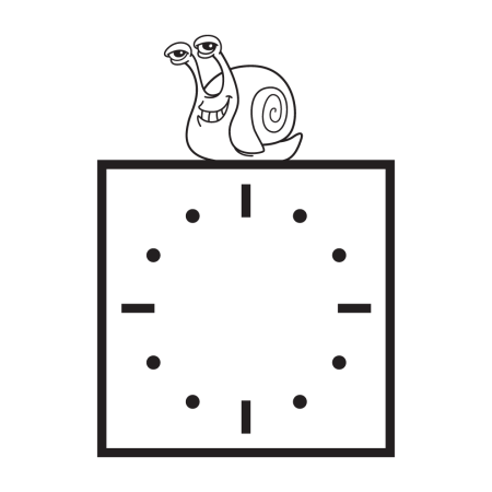 Menő csiga óra + falióra