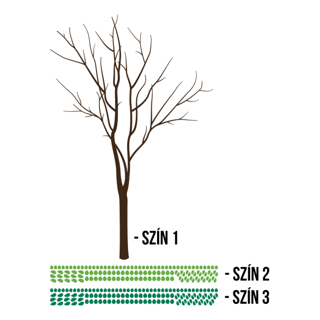 Nyárfa - Falmatrica / Faltetoválás