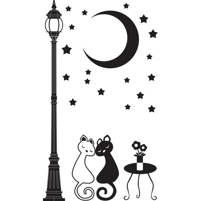 Cica romantika - Falmatrica / Faltetoválás