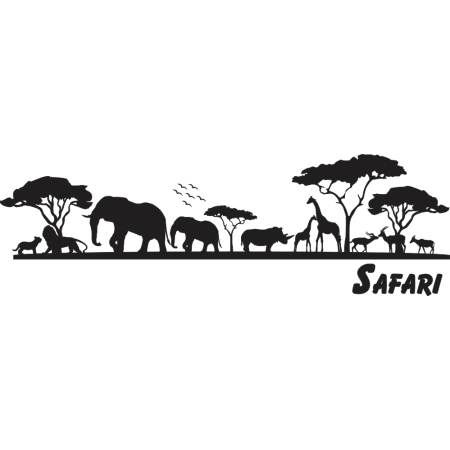 Safari - Falmatrica / Faltetoválás