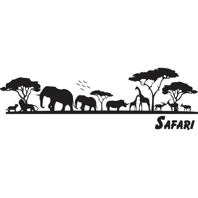 Safari - Falmatrica / Faltetoválás