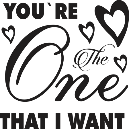 Te vagy az egyetlen - Falmatrica / Faltetoválás