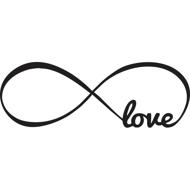 Végtelen szerelem - Falmatrica / Faltetoválás