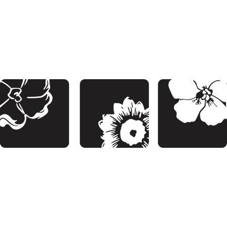 Háromrészes virágok