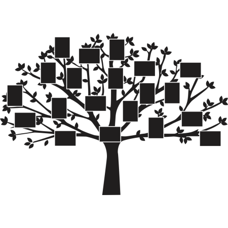 A család fája - Falmatrica / Faltetoválás -