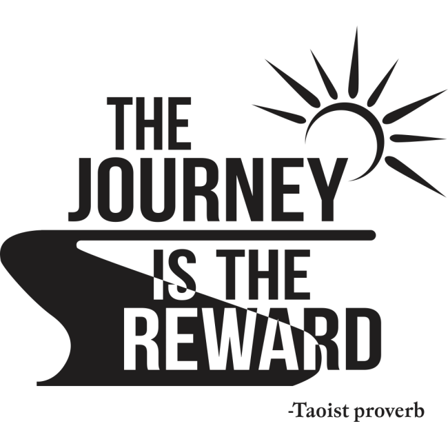 The journey is the reward - Falmatrica / Faltetoválás