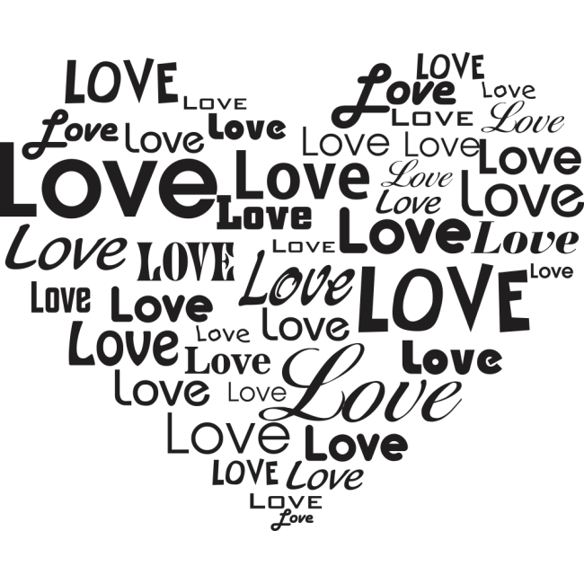 Heart of LOVE - Falmatrica / Faltetoválás -