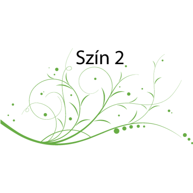 Virágok és pillangók - MultiColor - Falmatrica / Faltetoválás