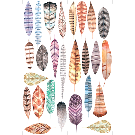 Tollak 1 - Színes matrica csomag