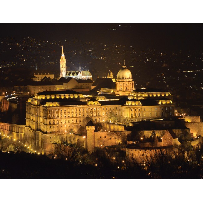 Budai vár éjszaka