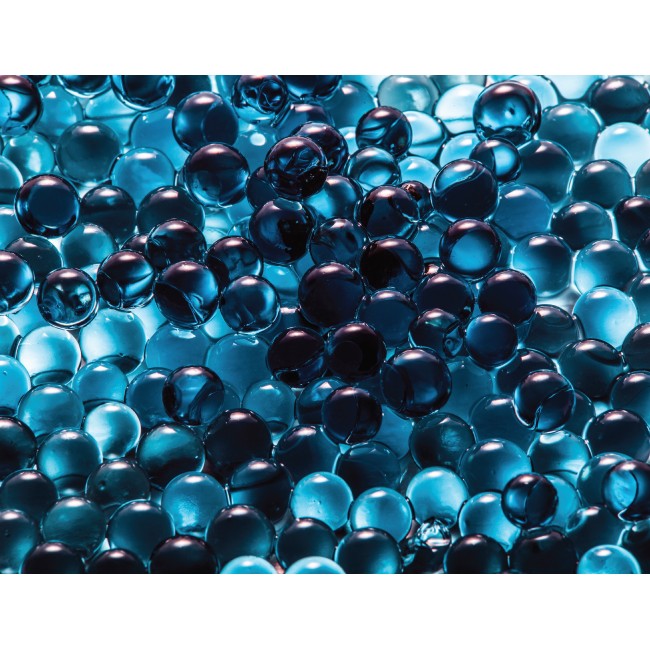Sötétkék üveggolyók