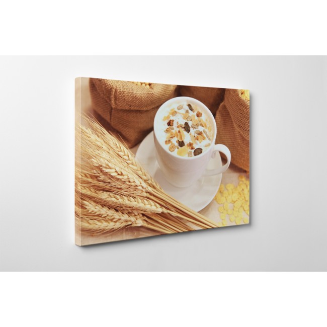 Gabonapelyhes kávé