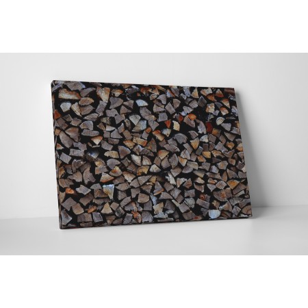 Felhasított fadarabok