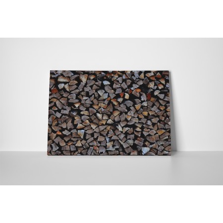 Felhasított fadarabok