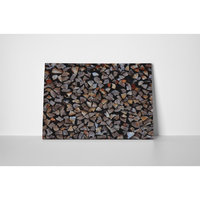 Felhasított fadarabok