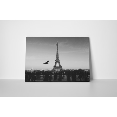 Fekete-fehér Eiffel torony