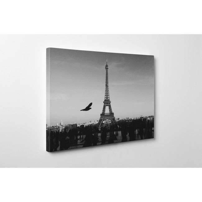 Fekete-fehér Eiffel torony