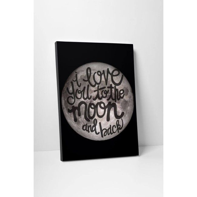 To the moon and back - Fekete