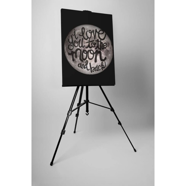 To the moon and back - Fekete