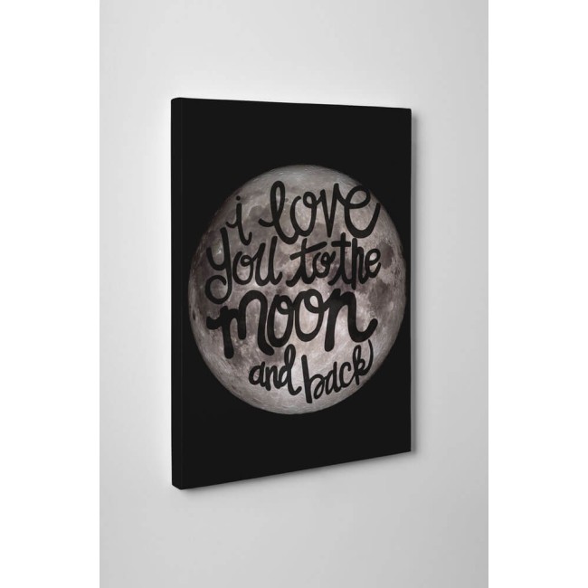 To the moon and back - Fekete