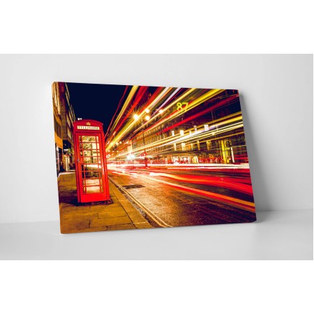 Londoni busz elmosódva