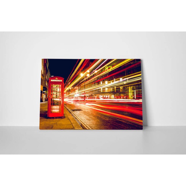 Londoni busz elmosódva