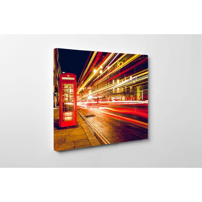 Londoni busz elmosódva