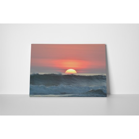 Hullámok és naplemente