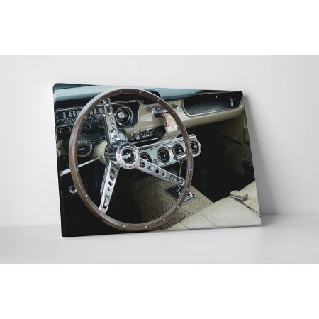 Mustang autó belseje